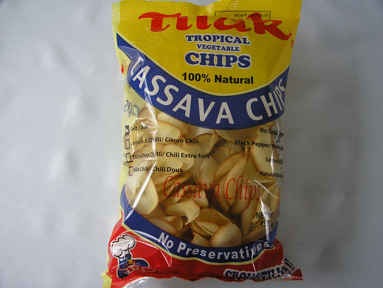 Cassava chips